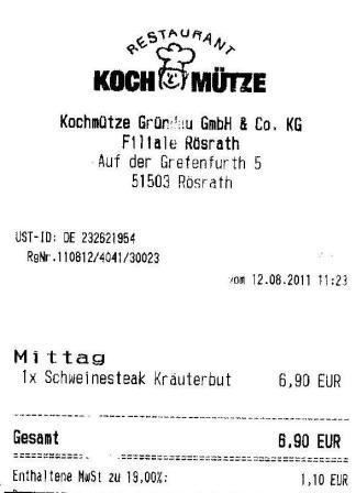 rmkt Hffner Kochmtze Restaurant